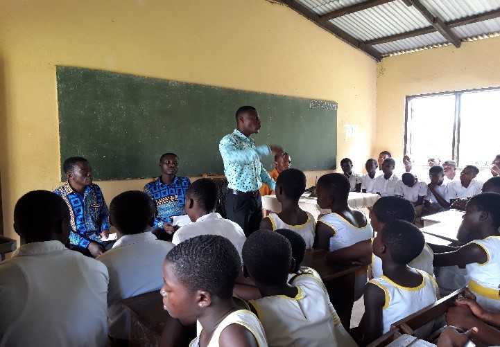 Gallopers Conference and awards Presentation to Excellent pupils at Anweam D/A Junior High School, Anweam, Eastern Region, Ghana 2019.