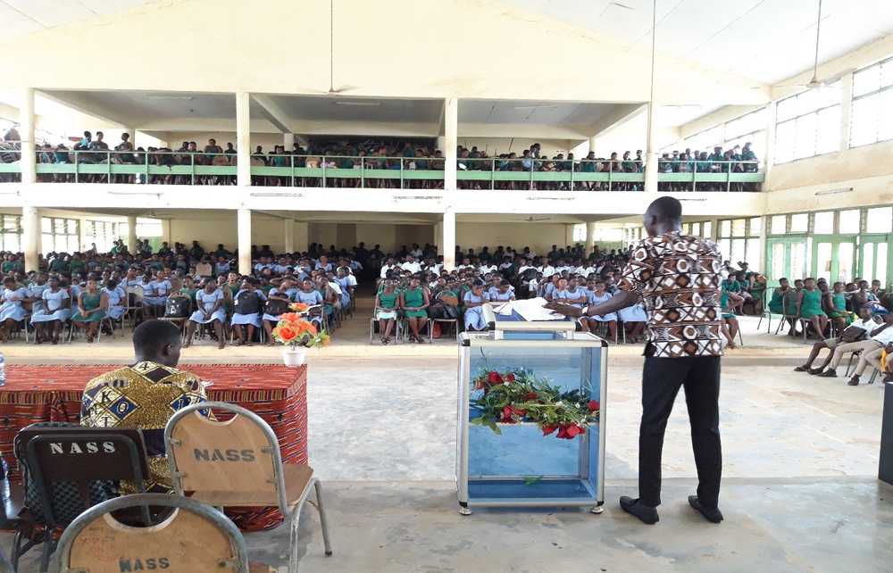 Gallopers Conference and awards Presentation to Excellent pupils at New Abirem/Afosu Senior High School, New Abirem, Eastern Region, Ghana 2019.